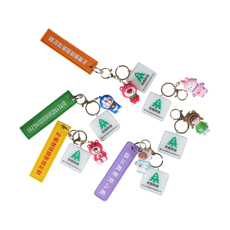 3D PVC Lembut & Silicone Mould Keychains / Keyring Charms