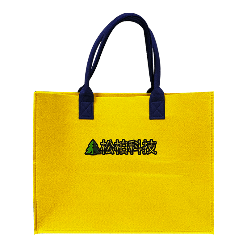 Beg Tangan Felt dengan Label Pemindahan Haba
