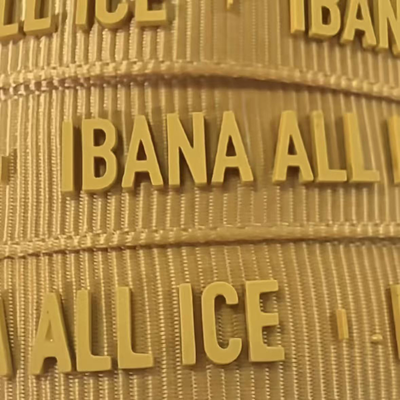 Pencetakan Langsung Silikon pada Webbing