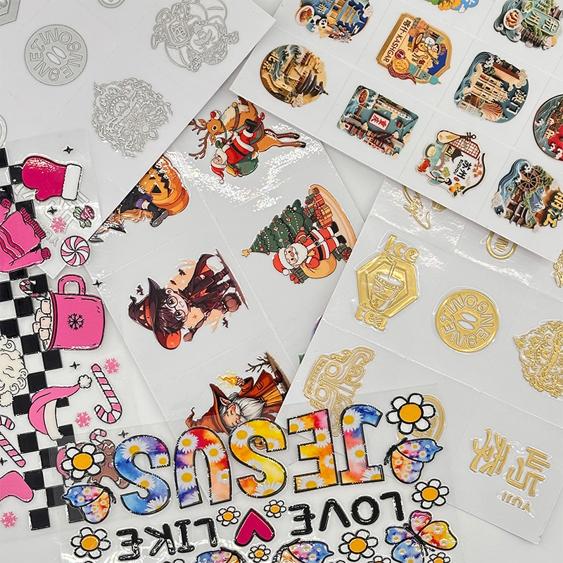 Label Kristal UV — Label Pemindahan 3D Premium · Standard Baharu dalam Hiasan Jenama